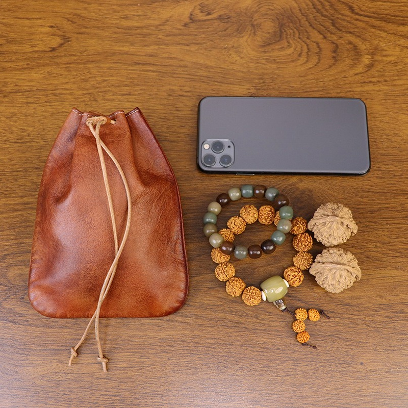 Handmade Retro Style Cowhide M - Tan Stationery & Office Supply reseña y precio