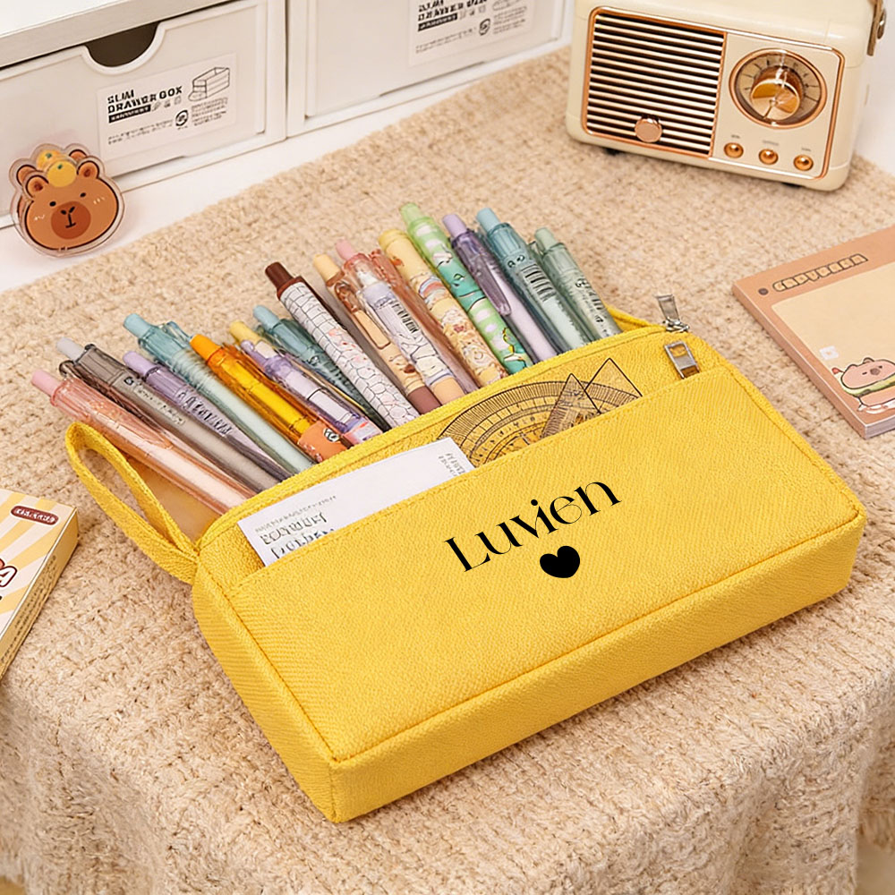 Personalized double-layer penc - Stationery Supply reseña y precio