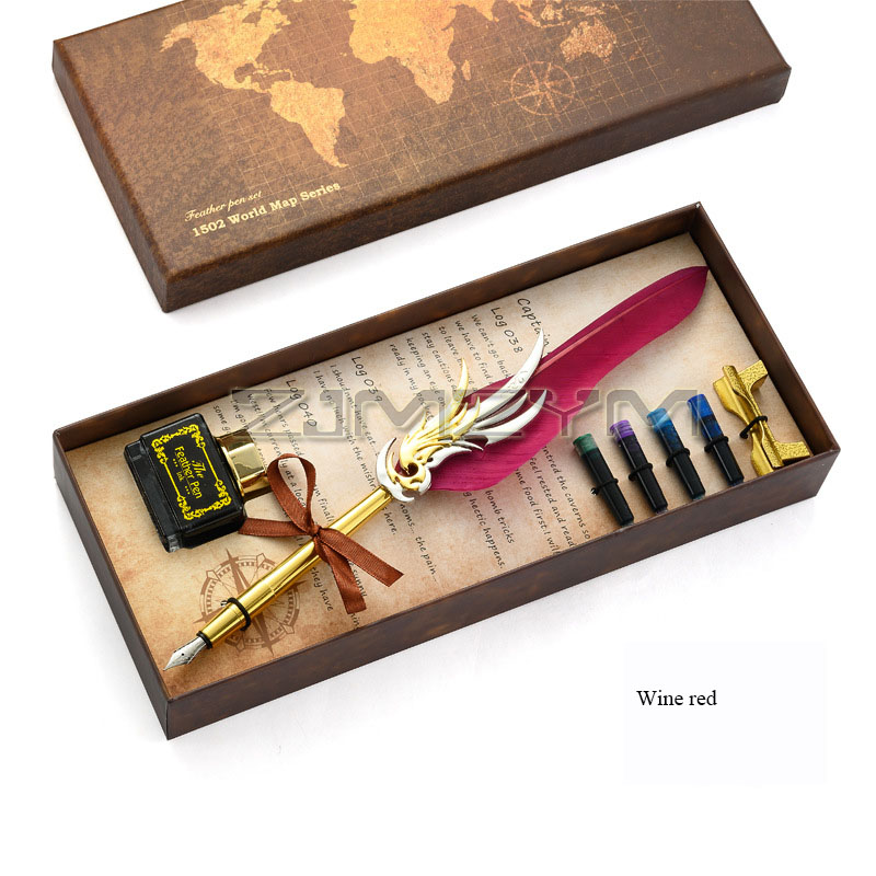 New Feather Pen Luxury Fountai - Fountain Pen Ink reseña y precio