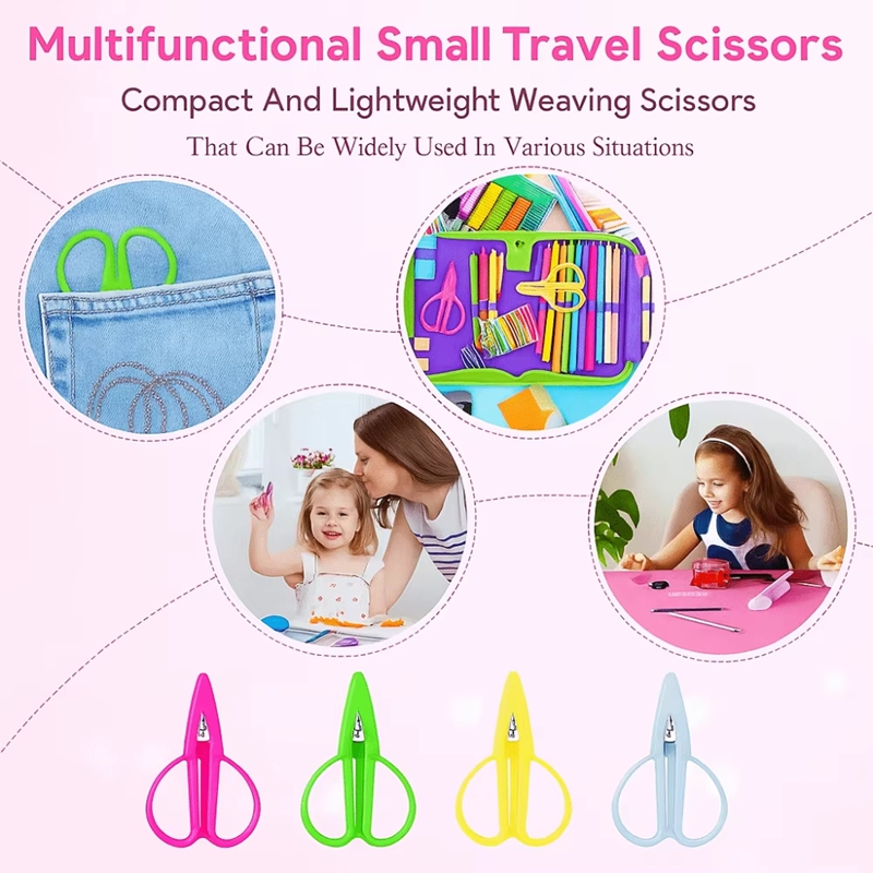 Portable Mini Scissors with Co - Scissors Stainless Craft reseña y precio