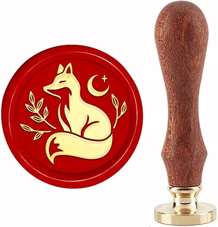 1PC Fox Moon Wax Seal Stamps R - Wax Seal Stamp Kit reseña y precio