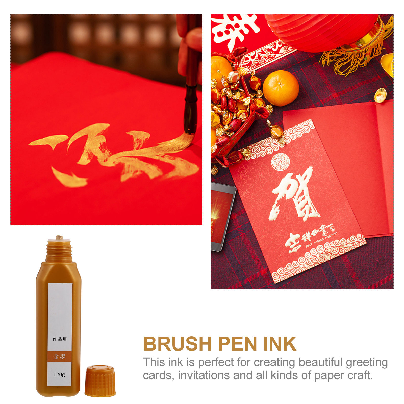 1 Bottle Brush Calligraphy Ink - Calligraphy Ink Bottle reseña y precio