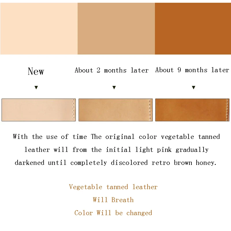 Fromthenon Vegetable Tanned Ge - Tan Stationery & Office Supply reseña y precio