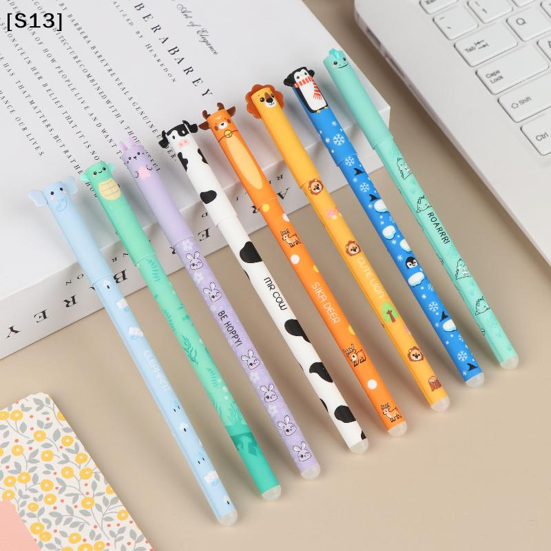 8Pcs Cartoon Animal Erasable G - Fountain Pen Ink reseña y precio