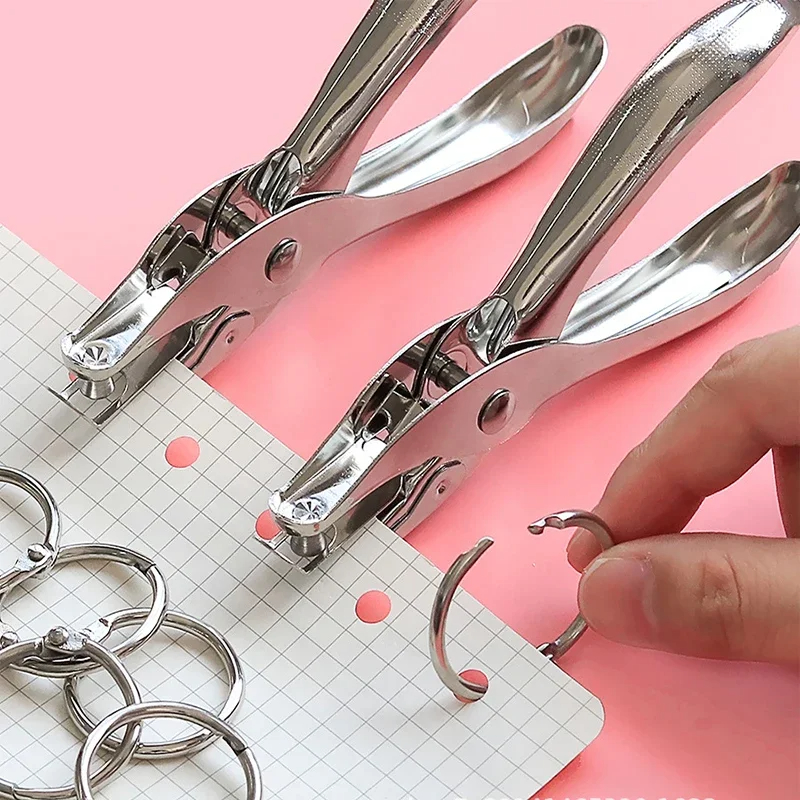 Metal 3/6mm Circular Hole Sing - Paper Punch 3 Hole reseña y precio