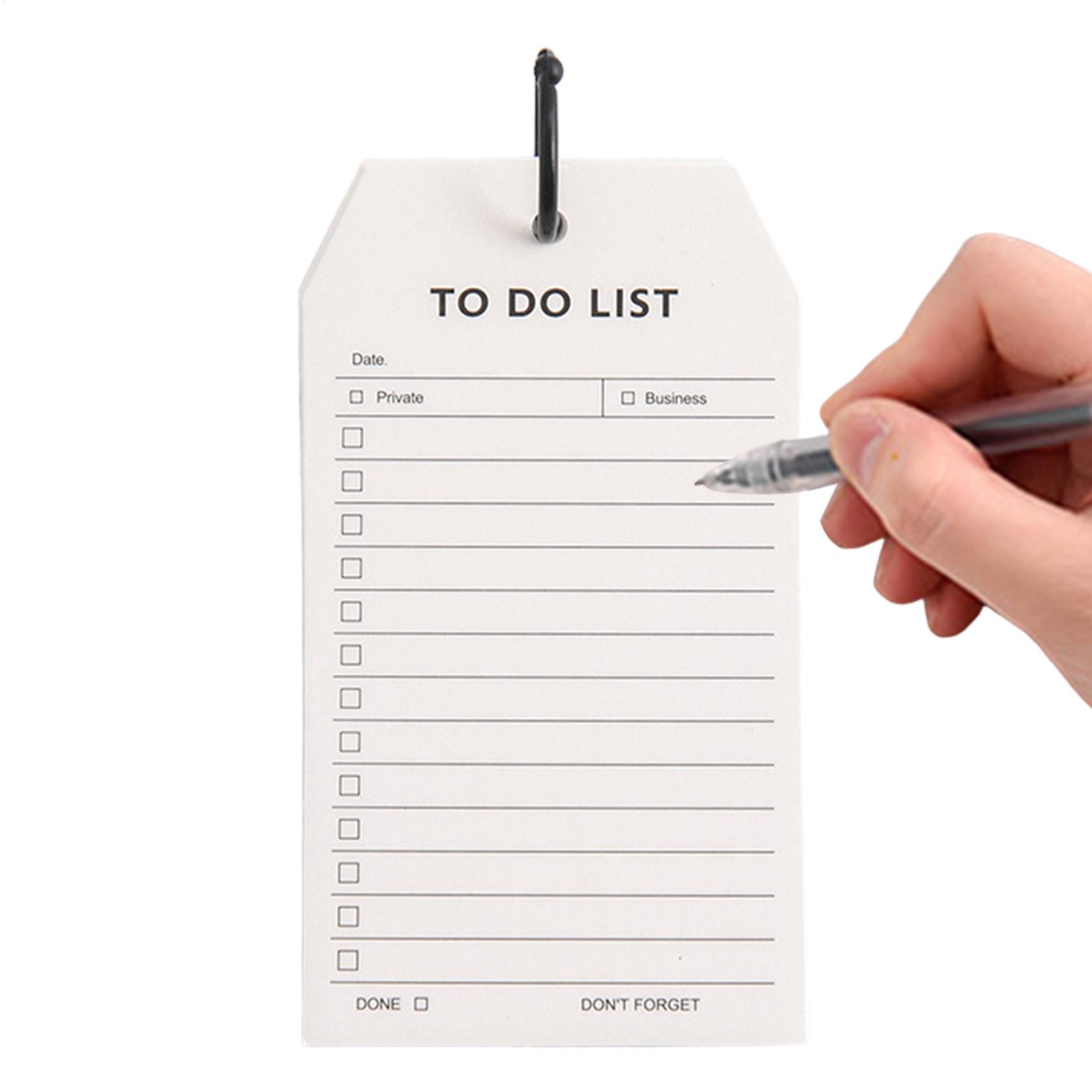Portable Notepad  To Do List D - Office Stationery Supply List reseña y precio