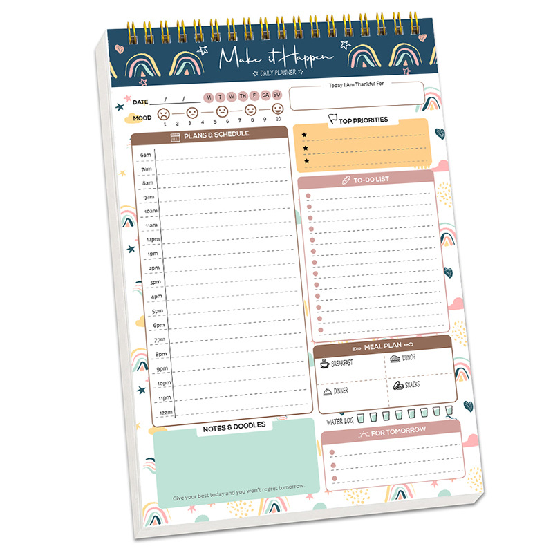 Planner Agenda Spiral A5 Noteb - Office Stationery Supply List reseña y precio