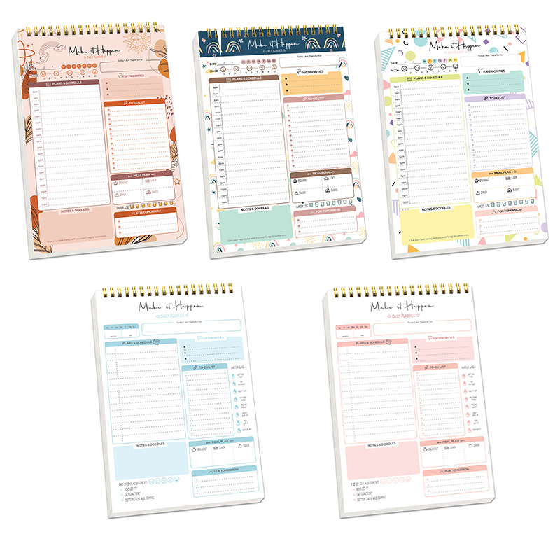 Planner Agenda Spiral A5 Noteb - Office Stationery Supply List reseña y precio