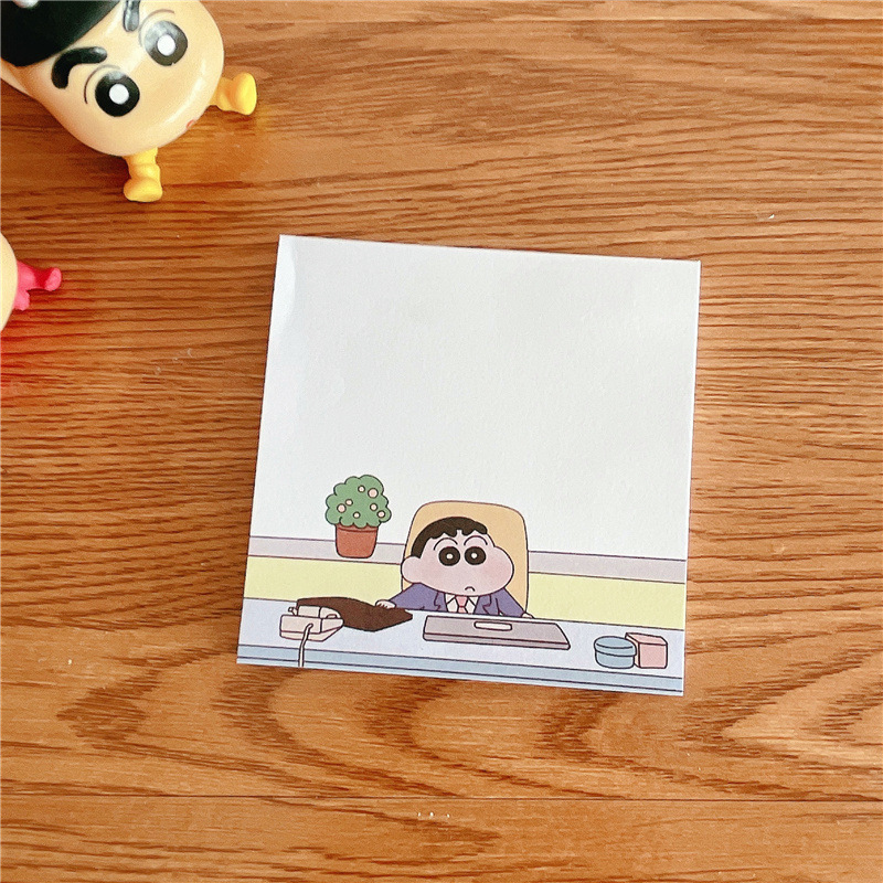 Crayon Shin-chan sticky notes. - Memo Pad Sticky reseña y precio