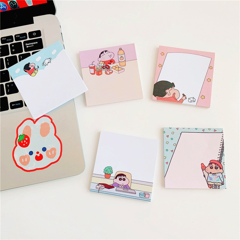 Crayon Shin-chan sticky notes. - Memo Pad Sticky reseña y precio