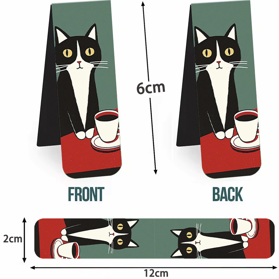 5Pcs/Set Cute Cat Magnetic Boo - Bookmark Magnetic Clip reseña y precio