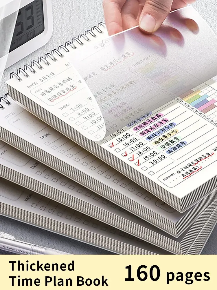 1pc Planner Agenda Spiral A5 N - Office Stationery Supply List reseña y precio