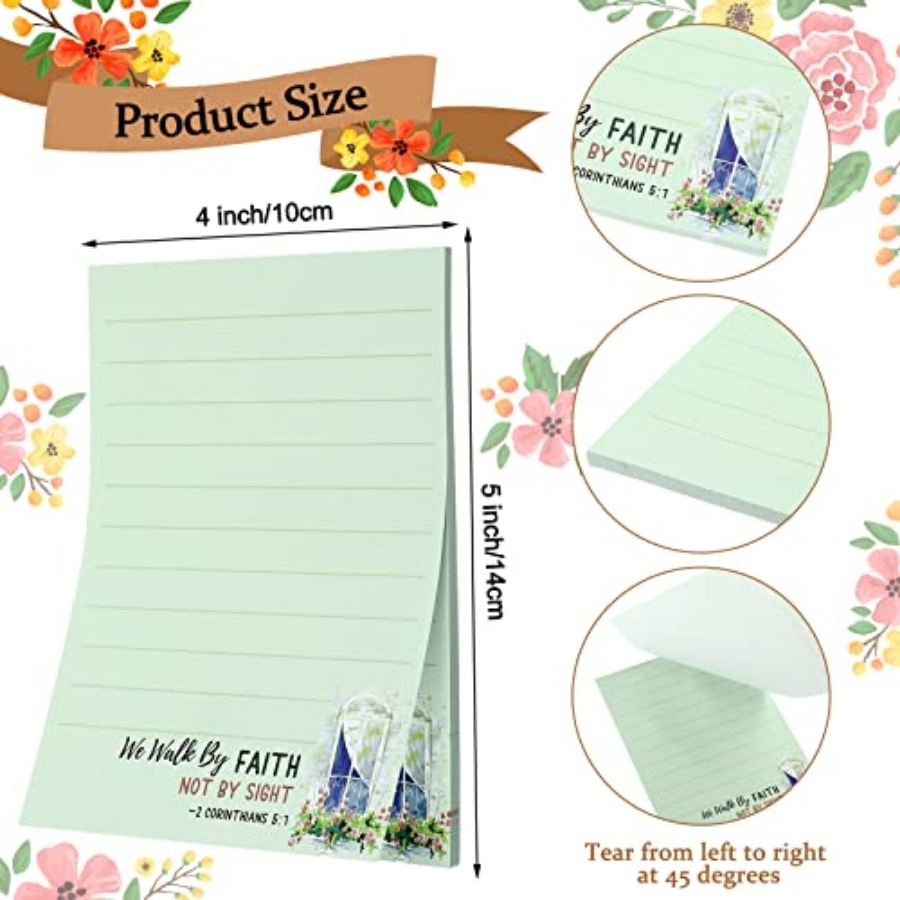 8 Pack Bible Sticky Notes 240  - Memo Pad Sticky reseña y precio
