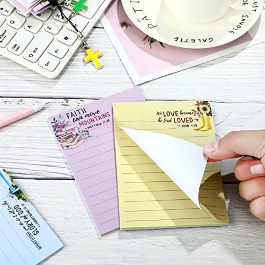 8 Pack Bible Sticky Notes 240  - Memo Pad Sticky reseña y precio