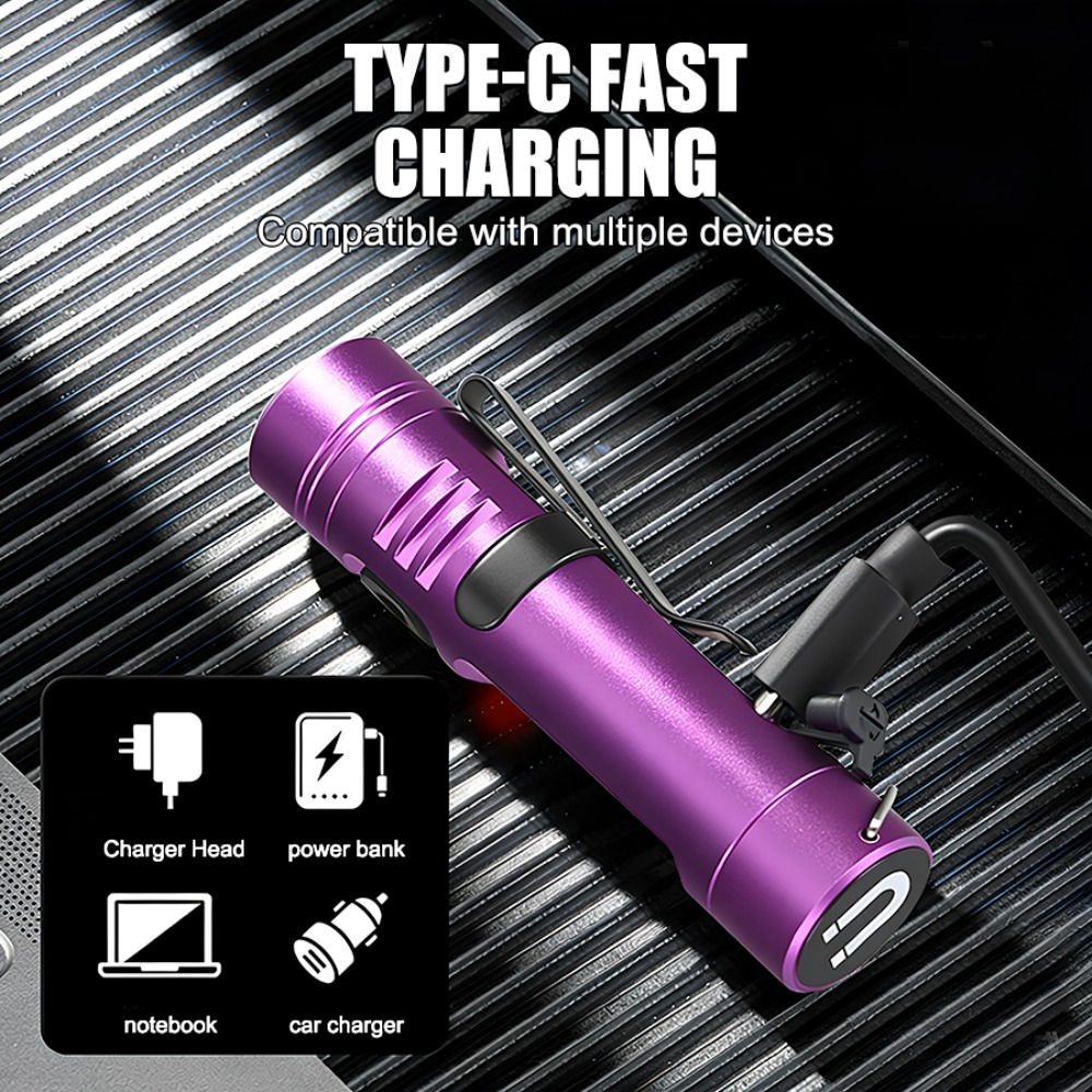 Mini LED COB Keychain Flashlig - Stationery Supply reseña y precio
