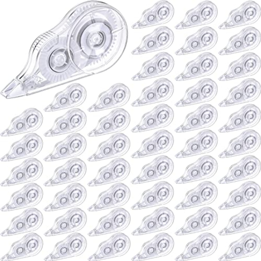 50 Count Clear Correction Tape - Correction Tape Roller reseña y precio