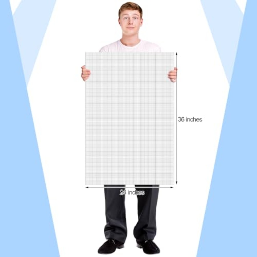 25 Sheet Graph Paper Pad Large - Graph Paper Pad reseña y precio