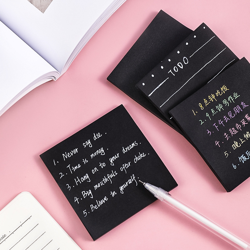 Black N Times Sticky Notes To  - Office Stationery Supply List reseña y precio