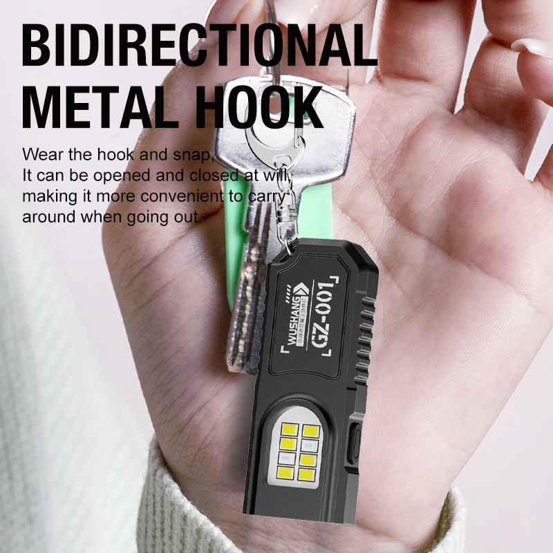 Portable Keychain LED COB Flas - Stationery Supply reseña y precio