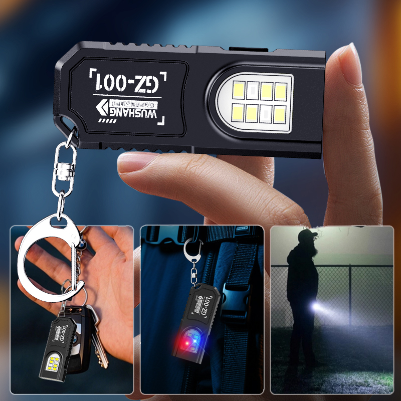 Portable Keychain LED COB Flas - Stationery Supply reseña y precio