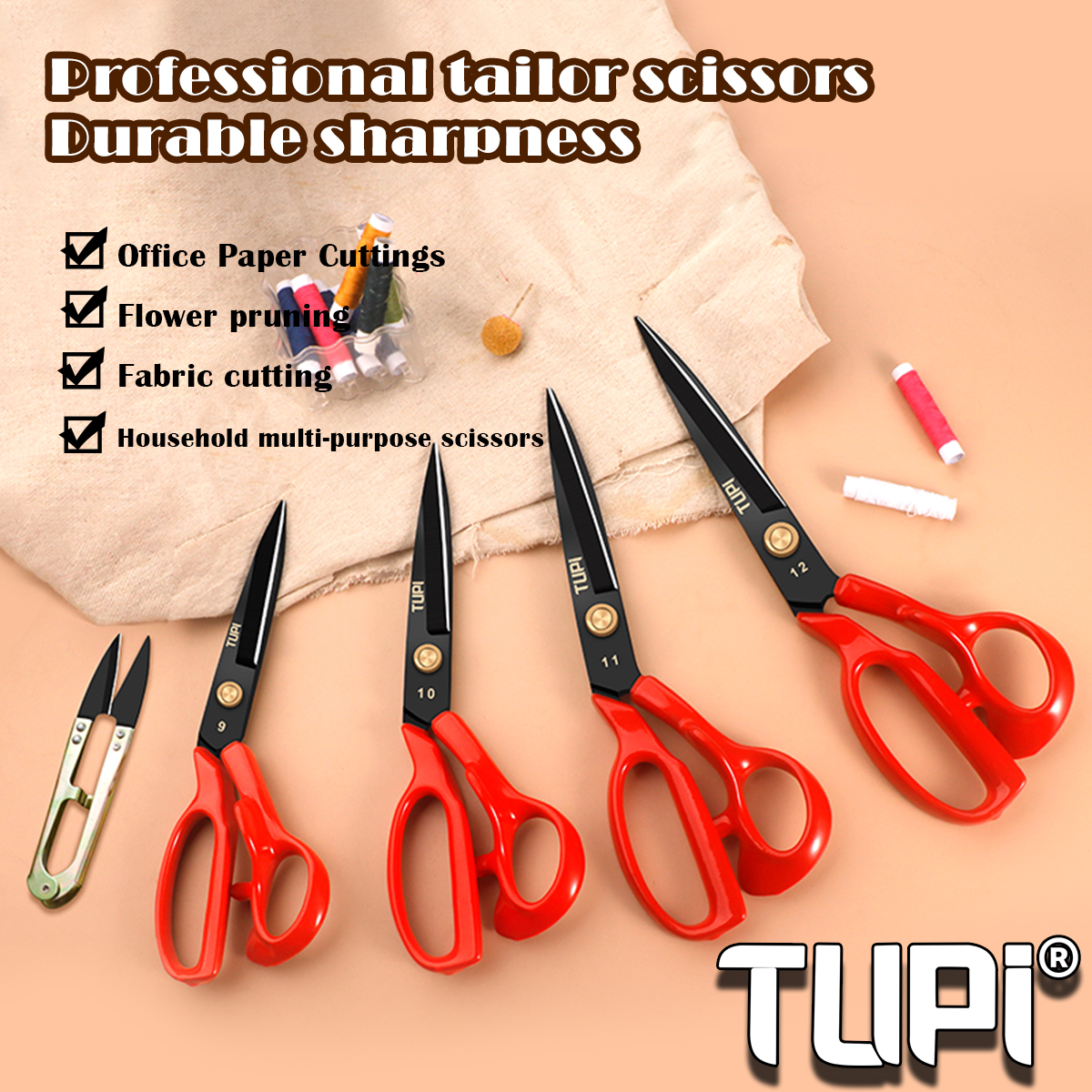 1PCS Professional Sewing Sciss - Scissors Stainless Craft reseña y precio