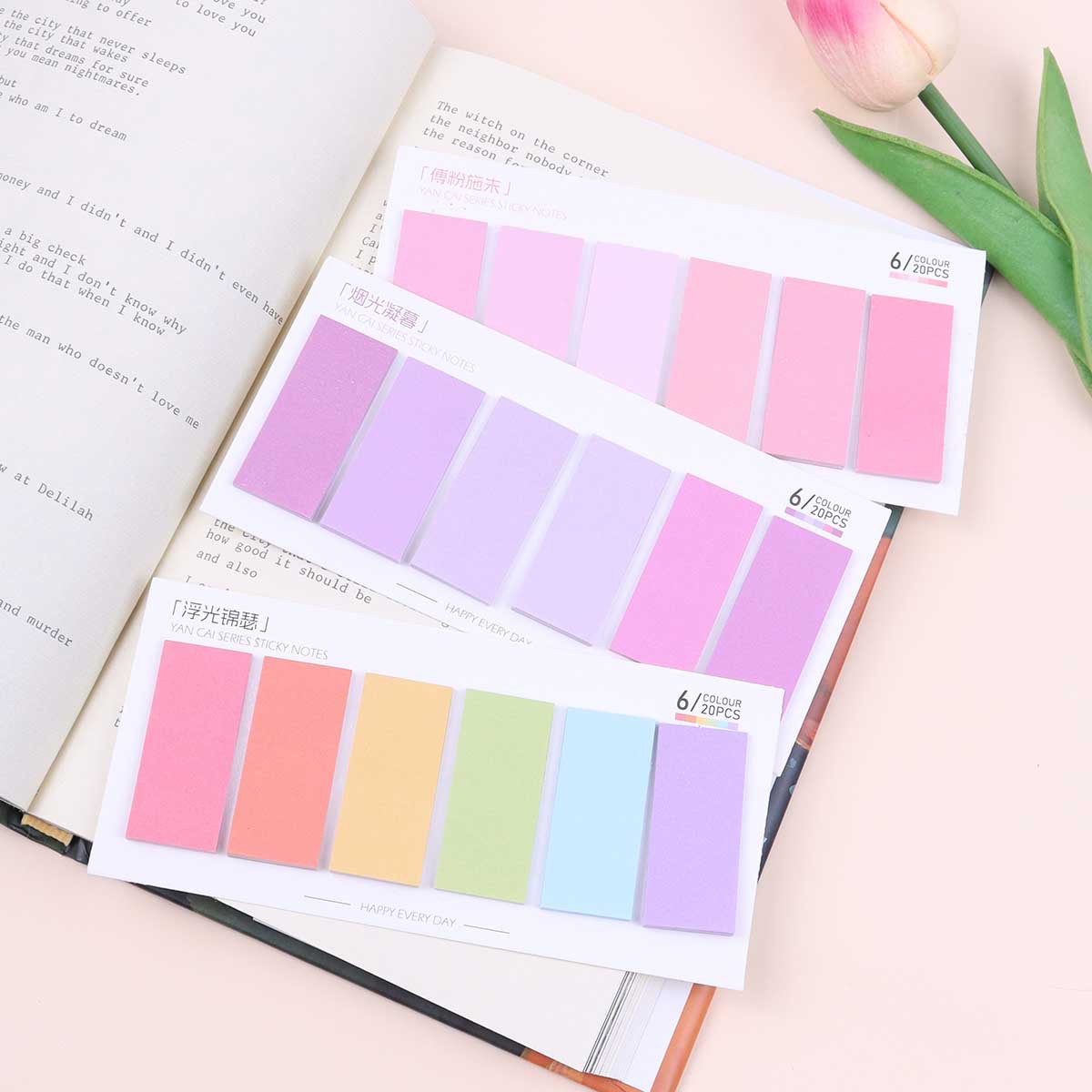 120 Sheets Sticky Notes with R - Office Stationery Supply List reseña y precio