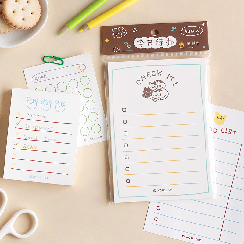 100sheets/50sheets Cute Plan S - Office Stationery Supply List reseña y precio