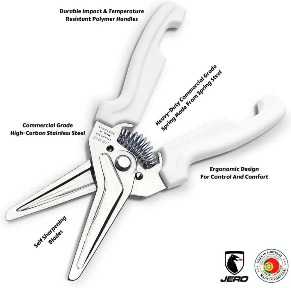 Spring Assisted Kitchen Shears - Scissors Stainless Craft reseña y precio