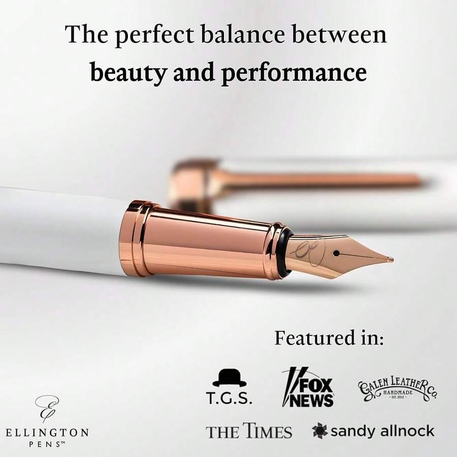 Ellington Pens Luxury Fountain - Fountain Pen Ink reseña y precio