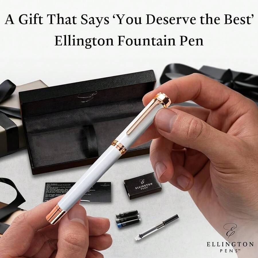 Ellington Pens Luxury Fountain - Fountain Pen Ink reseña y precio
