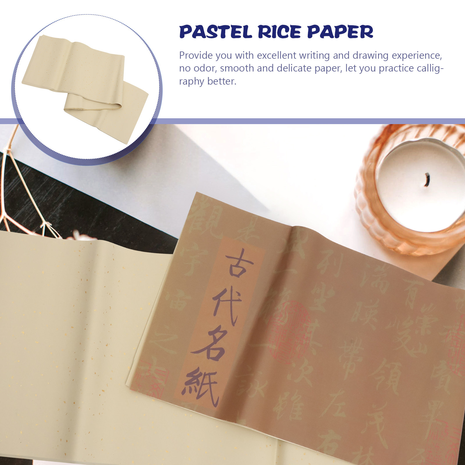 50Pcs Authentic Xuan Paper Thi - Calligraphy Ink Bottle reseña y precio