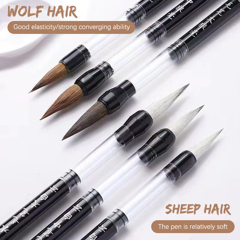 3 Pcs Calligraphy Brush Set Wa - Fountain Pen Ink reseña y precio