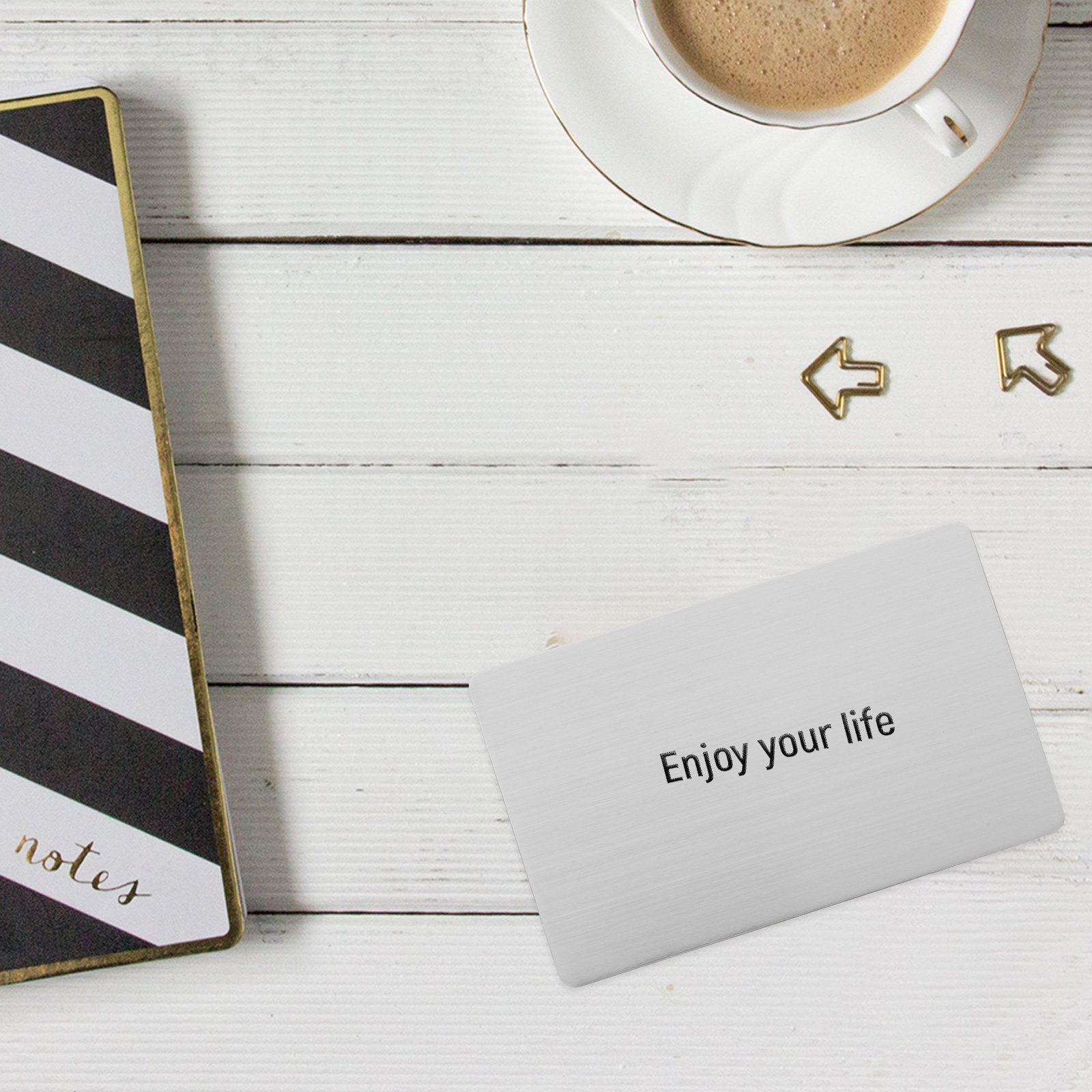 5Pcs Stainless Steel Blank Nam - Desk Name Plate reseña y precio