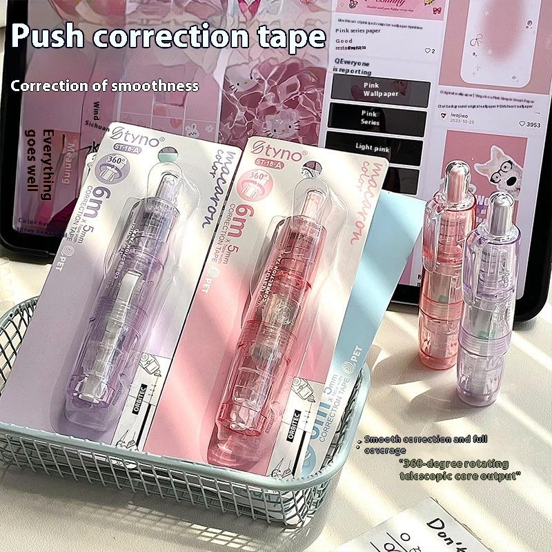 360 Degree Rotating Correction - Correction Tape Roller reseña y precio